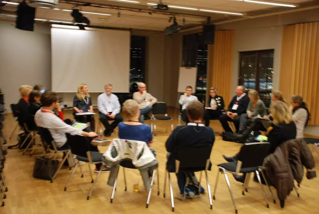 Gruppe på Åpen arena