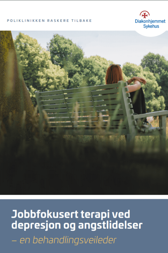 Bildet viser behandlingsveilederen, og lenker til nettsiden der du kan bla gjennom behandlingsveilederen.