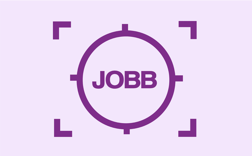 Bildet illustrerer fokus på jobb