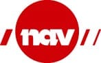 Bildet viser NAV sin logo